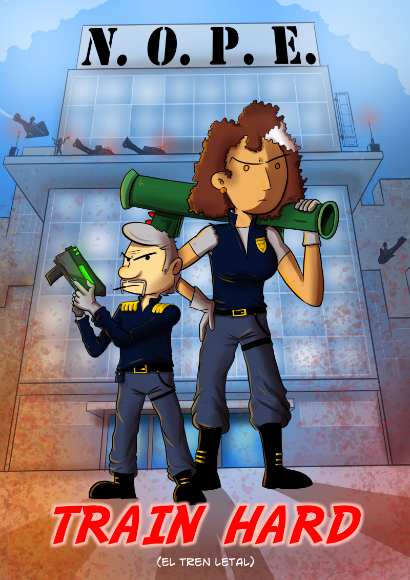 La perspectiva de la chica está un poES UNA GIGANTE, ¿VERDAD?